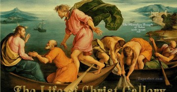 crucified christ Tableau Peinture - la vie christ